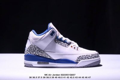 公司级Nk Air Jordan 3 Retro 原装配色 性价比Aj3 同价区间无对手 #原装头层材料 用料绝不含糊 #正确荔枝纹路 客供原厂磨具 清洁度 电