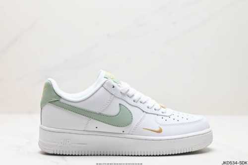 公司级nike W Air Force 1 '07 Ess 原楦头原纸板 打造纯正低帮空军版型 专注外贸渠道 全掌内置蜂窝气垫 原盒配件 原厂中底钢印、拉帮完美