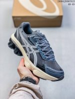 asics Gel-Kinetic Fluent防滑耐磨 低帮跑步鞋，鞋面由透气的网眼材料制成，并采用了双层结构 鞋子额外的支撑和透气性。 采用了全掌Gel缓震