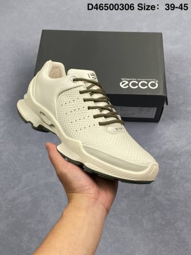 340 Ecco爱步 牛皮革 圆头系带 防滑耐磨 低帮 生活休闲鞋 货号：800334 61095 尺码：如图 D46500306