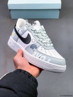 原楦数据纸版，采用硬质优质皮革鞋面材质，内置全掌Air Sole气垫。耐克 Nike Air Force 1 Low 空军一号低帮百搭休闲运动板鞋 021048