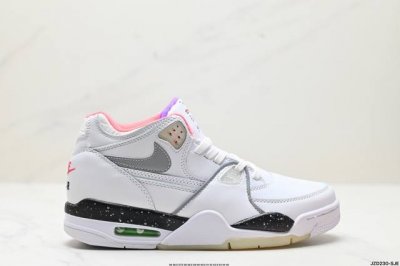 真标耐克nike Air Flight 89男子运动鞋 Aj4兄弟款 缓震篮球鞋 重塑80年代后期非凡篮球战靴的经典风范 利落皮革结构搭载卓越缓震系统 重现传世