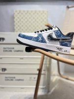 lv X Nk Air Force 1'07 Low 空军一号低帮休闲板鞋 #定制皮料 原楦原纸板 纯正空军版型 高清洁度 内置全掌气垫Yn769833 Aa7
