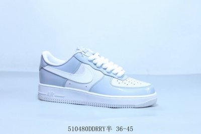 耐克 Nike Air Force 1 Af1耐克 低帮 空军一号休闲板鞋 白灰 Hv9405-001 510480Ddrry半 36-45