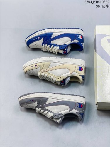 限量发售！ Air Jordan 1 Low Aj1乔1低帮休闲板鞋， “白红灰勾配色定制款” 个性的设计风格以及品牌的经典元素 使其成为一双具有独特身份和价值