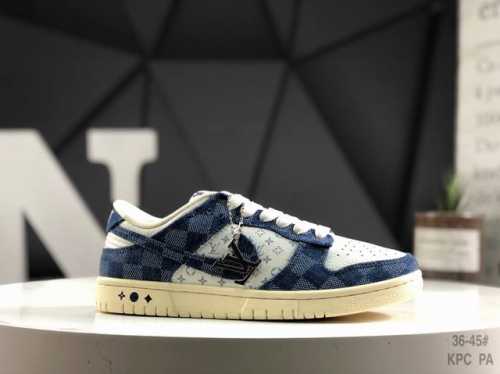 100 Nike Sb Dunk Low X Louis Vuitton 纯原大厂出品 极力推荐原装头层材料 独家版型蒸餾加工帶來的是更好的视觉和脚感体验大厂纯