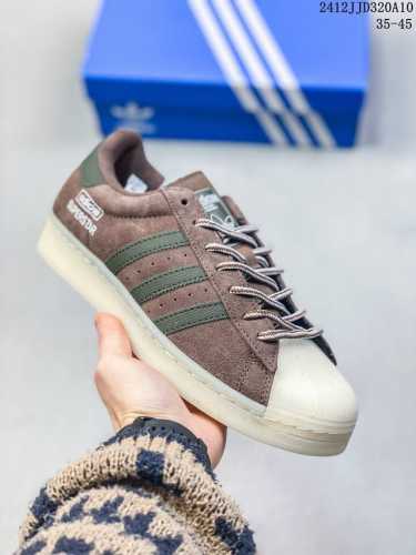 公司级阿迪达斯adidas三叶草 Originals Superstar Sstrn 2024 贝壳头系列低帮经典百搭休闲运动板鞋 货号:B34070 尺码:3