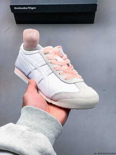亚瑟士Asics Mexico 66 Slip-On 鬼塚虎系列经典皮面休闲鞋 0227522X17