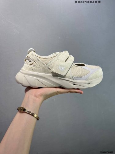 公司级Nb25新款New Blance厚底舒适芭蕾女凉鞋魔术贴玛丽珍运动鞋Sd2202码数36-37-37.5-38-38.5-39.5-40 Id 355Jh