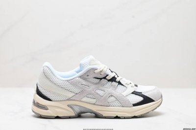 公司级ASICS亚瑟士新款男女跑鞋GEL-1 复古减震透气运动休闲鞋 货号: 1A982-200 尺码:36 37 37.5 38 39 39.5 40.5 4