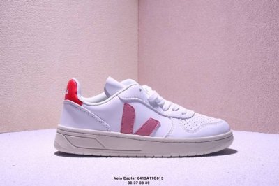 法国国民鞋板品牌 维佳Veja Esplar Leather Low Sneakers埃斯普拉系列 V字 经百典搭薄小底白板鞋 Xm0413Q813