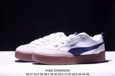 集合图 Puma彪马park Lifestyle Og 低帮 蕾哈娜联名面包鞋男女同款复古休闲 板鞋 货号: 395084-09 Size:36 37 37.5