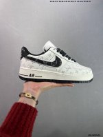 公司级Nike Air Force 1 ‘07 Low “Lv联名 红暗夜精灵”空军一号 低帮 运动鞋 休闲鞋 折边针车 工艺难度大 原楦头原纸板 原装鞋盒 定