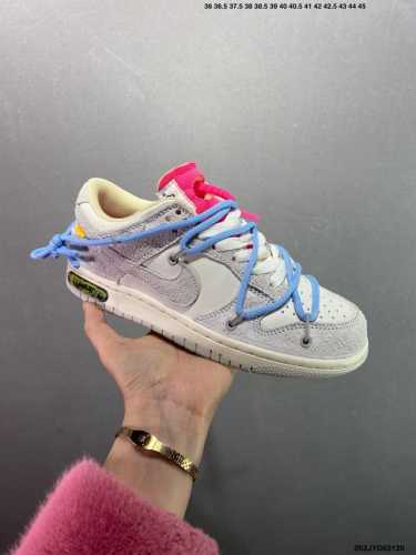 200 公司级Off-White X Nk Dunk Low”The 50“Ow联名50色 No.38 Dj0950-113 全套原楦原冲刀打造 还原纯正版型