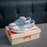 核心私 air Jordan 1 乔丹篮球鞋男女运动鞋潮流板鞋 货号 Bb6588 101 尺码 36 37 37.5 38 38.5 39 40 40.5 4