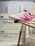 200 西班牙百年皮具奢华品牌/罗意威Loewe Ballet Runner 2.0 Sneakers 芭蕾舞2.0系列阿甘复古风德训薄底百搭休闲运动鞋 尼龙和