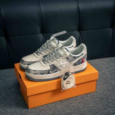 核心私 air Force 1 原装级别 原楦头原纸板 打造纯正空军版型专注外贸渠道 全掌内置蜂窝气垫 原盒配件 原厂中底钢印 拉帮完美 货号 Xs1958 5