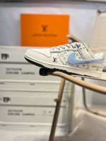 Nike Sb Dunk Low“Lv联名” 周年高端定制 低帮休闲板鞋 定制鞋盒 超高清洁度 皮料切割干净无任何毛边 细节完美Xx3168 As7662618