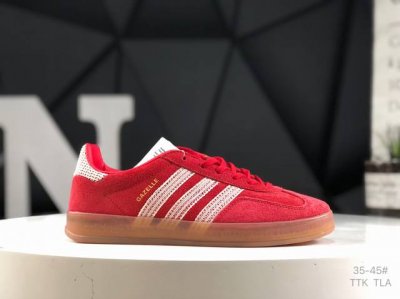 Ad Originals Gazelle Indoor 三叶草复古休闲防滑耐磨低帮板鞋 货号：Ji2755 Ji2756 尺码：35 36 36.5 37 38