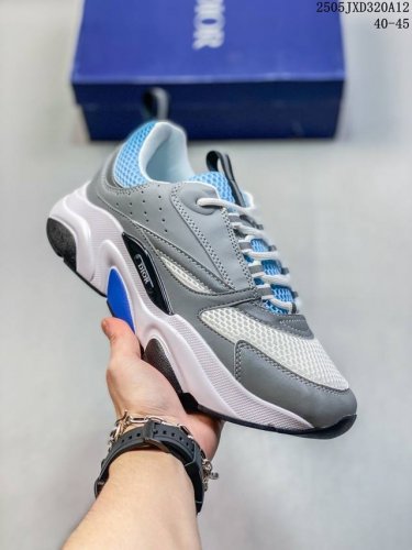迪奥Dior Homme 高奢品牌经典复古老爹鞋 夸张流线极符 外形延续当下潮流得未来感老爹鞋 货号：1039256 尺码：40～45 编码：05Jcd320A