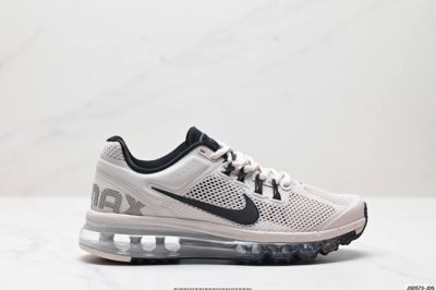 公司级nike Air Max 2013 联名气垫跑鞋 整体依旧以stussy标志性的麻布编织材质覆盖 鞋身大面积采用了网眼材质为主 并且后跟部分还带有反勾sw
