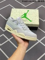 Air Jordan 4 Rm Grey Sail 重置灰色 Aj4 乔丹4代 Aj4 乔4 灰色 男女同款 乔丹篮球鞋系列 货号：Fq7940-001 #A8