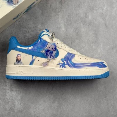 本地340 核心私 公司级Nike Air Force 1 '07 Low “哪吒联名——灵珠”空军一号 低帮运动休闲鞋 折边针车 工艺难度大 原楦头原纸板 原