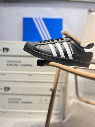 阿迪达斯Adidas三叶草 Originals Superstar 贝壳头系列低帮经典百搭休闲运动板鞋Jh5469 Cs7531430#35-45半
