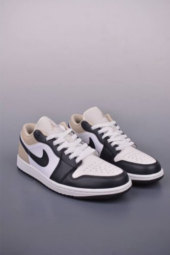 air Jordan 1 Low 黑棕 aj1乔1低帮休闲板鞋 同步官方配色 市场唯一独家头层皮打造 原鞋原档案开发 原厂皮料 原档冲孔鞋头 正确满胶鞋垫 四线