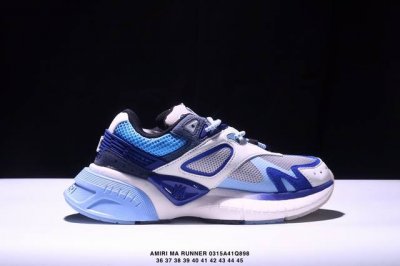 180 公司级Amiri Ma Runner 皮革 舒适百搭 低帮 生活休闲鞋 选用优质材料，精细制作。经典设计，展现优雅气质。舒适脚感，轻松穿梭。适合各种场合