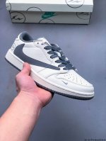 公司级头层！耐克Nike Air Jordan 1 Low Aj1乔1 低帮潮流缓运动休闲板鞋。Aj1 低帮拼接 完美版型真头层牛皮# 内置缓震气垫 原鞋开模