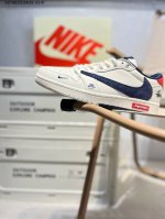 定制鞋盒 纯原大厂# 斯图西 X乔丹Air Jordan 1 Low Aj1低帮系列篮球鞋 官方同步配色 原装级产物 #拒绝公底 立体鞋型 细节完美 高清洁度S