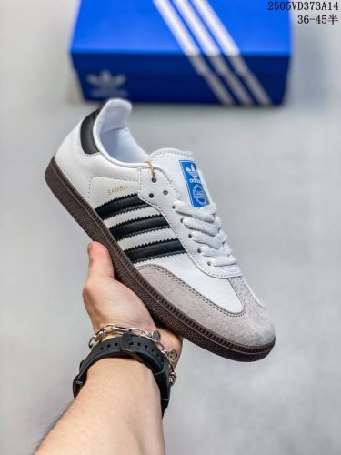 真标阿迪达斯三叶草Adidas Originals Samba Og 桑巴舞系列绅士德训足球风百搭低帮休闲运动板鞋 货号:Ie3437 尺码:36 36.5 3