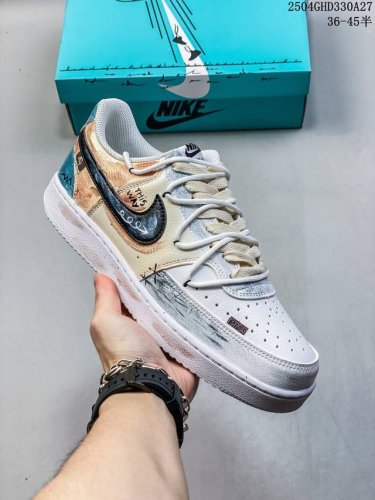 公司级带半码 海外限量发售！公司级Nike Air Force 7 Low 空军一号 低帮 运动鞋 休闲鞋 折边针车 工艺难度大 原楦头原纸板 原装鞋盒 定制五
