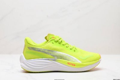 公司级彪马PUMA Deviate NTRO 3跑步鞋男鞋2024新款缓震鞋子训练跑鞋透气运动鞋舒适防滑耐磨 低帮 休闲跑步鞋 货号:380080-02 尺码: