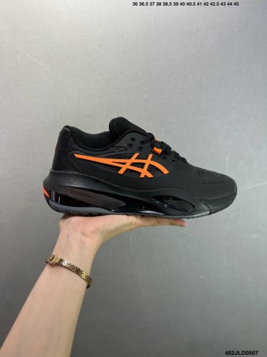 公司级Asics Gel-Resolution X 亚瑟士运动休闲透气专业网球鞋 轻量舒适透气材质 全滴塑鞋面中底3D可视Gel缓震胶效果 升级Flytefoa