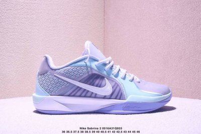 纯原 Nike Sabrina 2 萨布丽娜二代签名减震防滑低帮篮球鞋 革新登场颠覆革新出货缓震配置独家革新 实战属性直接拉满实战天花板上限再度提升 实战亲测-