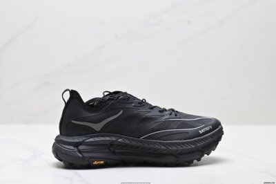 公司级Satisfy X Hoka Running Mafate Trail 全新配色 网面透气 运动鞋 此球鞋继承了Hoka的经典越野鞋型Mafate Spe