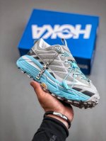 Hoka Mafate Three 2 马法特二代超轻厚底轻量山地跑步鞋 1153931 Wnn #轻量化材料fresh Foam。超轻量中底全部用料过3C认证