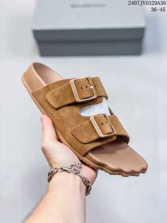 勃肯鞋birkenstock 新品 茶灰色 官方销量第一 真皮软木拖 出口韩国的订单！ 有没有姐妹跟我一样，喜欢鞋拖，懒得弯腰系鞋带 所以birkenstock - 点击图像关闭