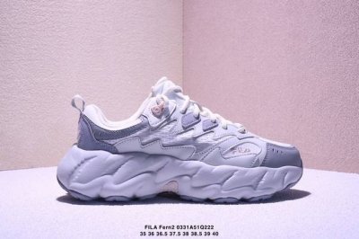 Fila斐乐 Fern2 蕨草鞋 2 防滑耐磨透气包裹性 低帮 生活休闲鞋 女款 粉色 Xm0331Q222