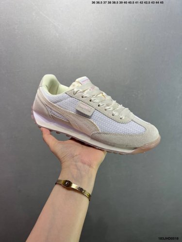 公司级puma Easy Rider Ballet 织物皮革 复古 易穿 减震耐磨 低帮 彪马生活休闲鞋 货号:401069-01 尺码:36-45 id:18