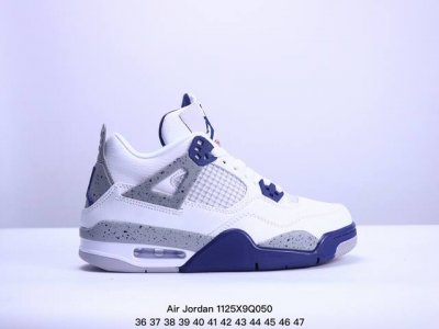 真标nike Air Jordan 4 Retro 耐克迈克尔 乔丹aj4代中帮复古休闲运动文化篮球鞋 货号:Cz 09-100 尺码:36-47 Xm1125