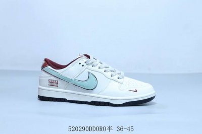 耐克 Nike Sb Dunk Low Pro 复古低帮 休闲运动滑板板鞋 古驰 货号Xf6698-087 520 Ddoro半 36-45