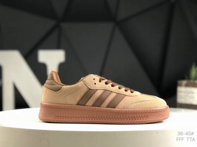 真标带半码阿迪达斯三叶草Adidas Originals Sambae W桑巴舞系列绅士德训足球风百搭低帮休闲运动板鞋 货号:Ie9178 尺码:36 36.5