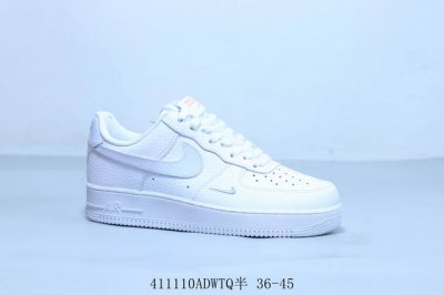 Nike Air Force 1 Af1耐克 低帮 空军一号休闲板鞋 纯白 货号 Hv2511-100 411110Adwtq半 36-45