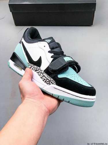 公司级头层！乔丹 Jordan Legacy 312 Low 乔312 混合版本低帮休闲运动篮球鞋 0408Wl34