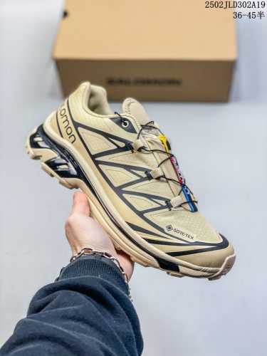 萨家Salazoon户外登山鞋Xa Pro 3D沙场灰Xt 6男女Xt Quest休闲鞋 尺码：36-45半 编码：02Jld302A19