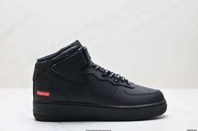 260 公司级Nike Air Force 1 Mid 07 原楦头原纸板 打造纯正中帮空军版型 专注外贸渠道 全掌内置蜂窝气垫 原盒配件 原厂中底钢印、拉帮完