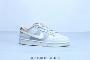 200 耐克 Nike Sb Dunk Low pro 复古低帮 休闲运动滑板板鞋 白灰 货号 Ib4503-072 411545Adou -47.5